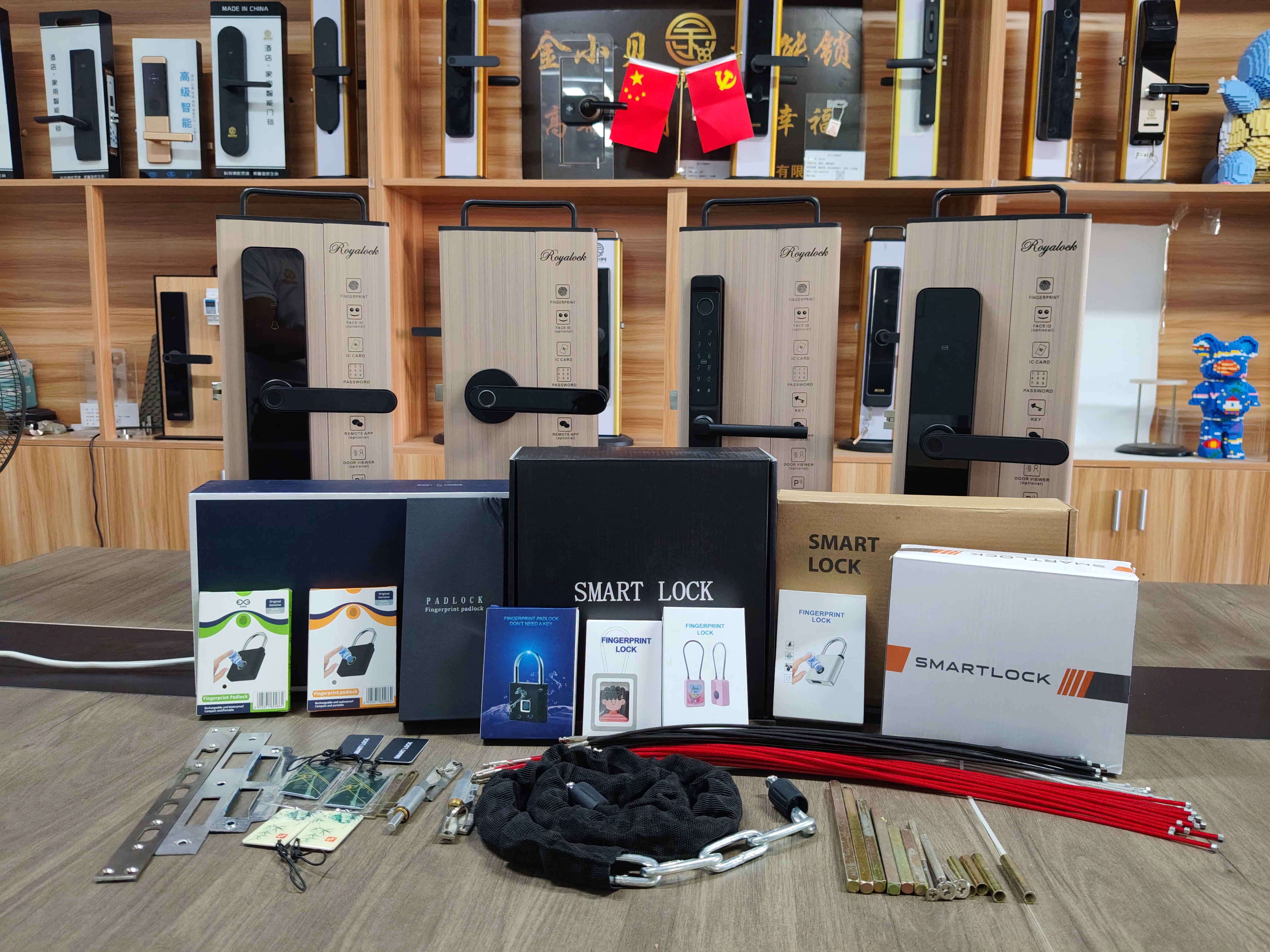 OEM / ODM smart lock sample review table
