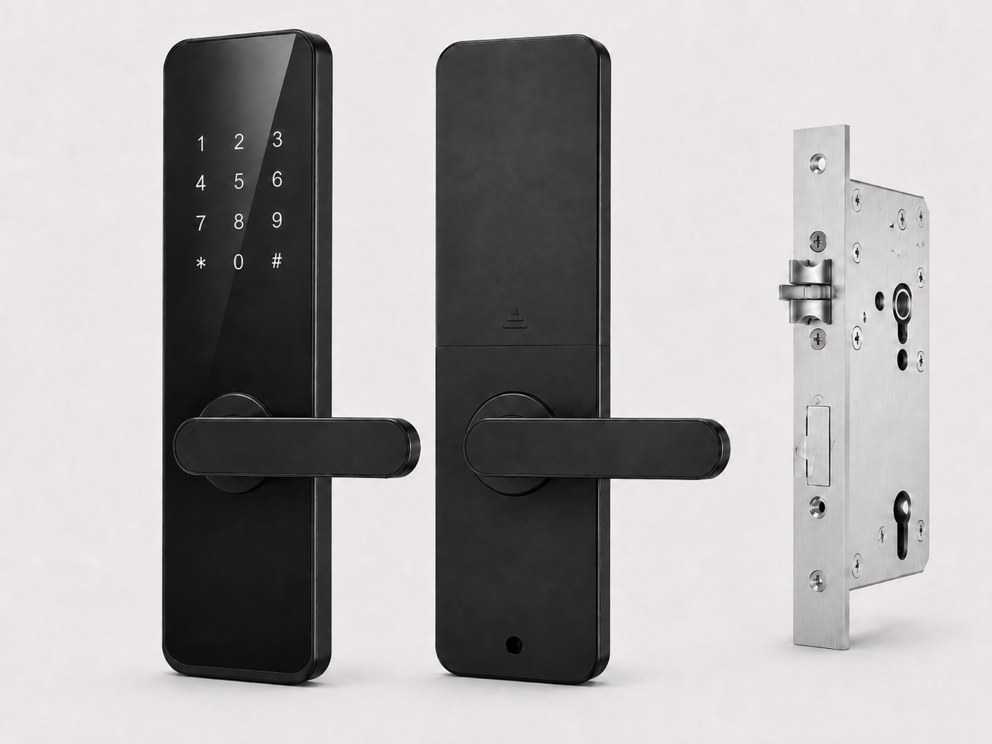Interior smart lock for bedrooms and office doors
